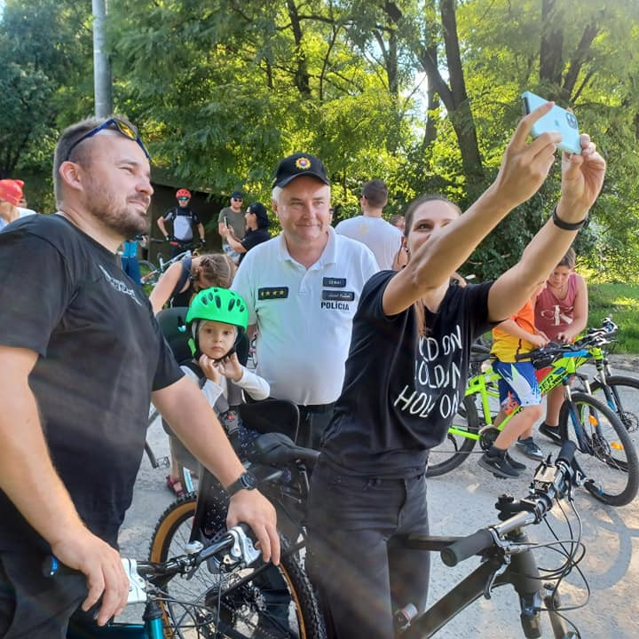 Selfie s policajtom
